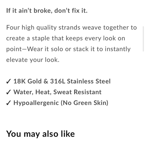 Men’s 18K Gold Necklace - Picture 4 of 5